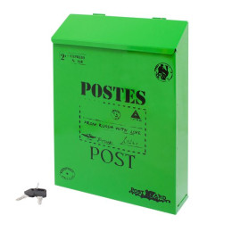 Ящик почтовый №3010 зеленый (Аллюр)