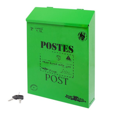 Ящик почтовый №3010 зеленый(Аллюр)
