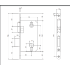 Замок врезной Аpecs 5300-NI 