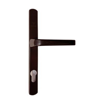 Ручка дверная на планке A25-85 коричневая полимер (Lockit)