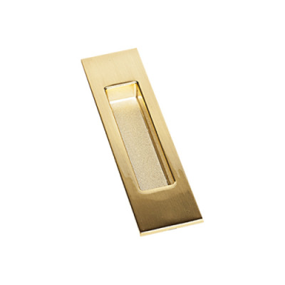 Ручки для раздвижных дверей квадрат матовое золото (Arni)